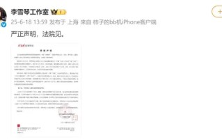 被前合伙人实名举报财务问题，李雪琴工作室回应|界面新闻 · 娱乐
